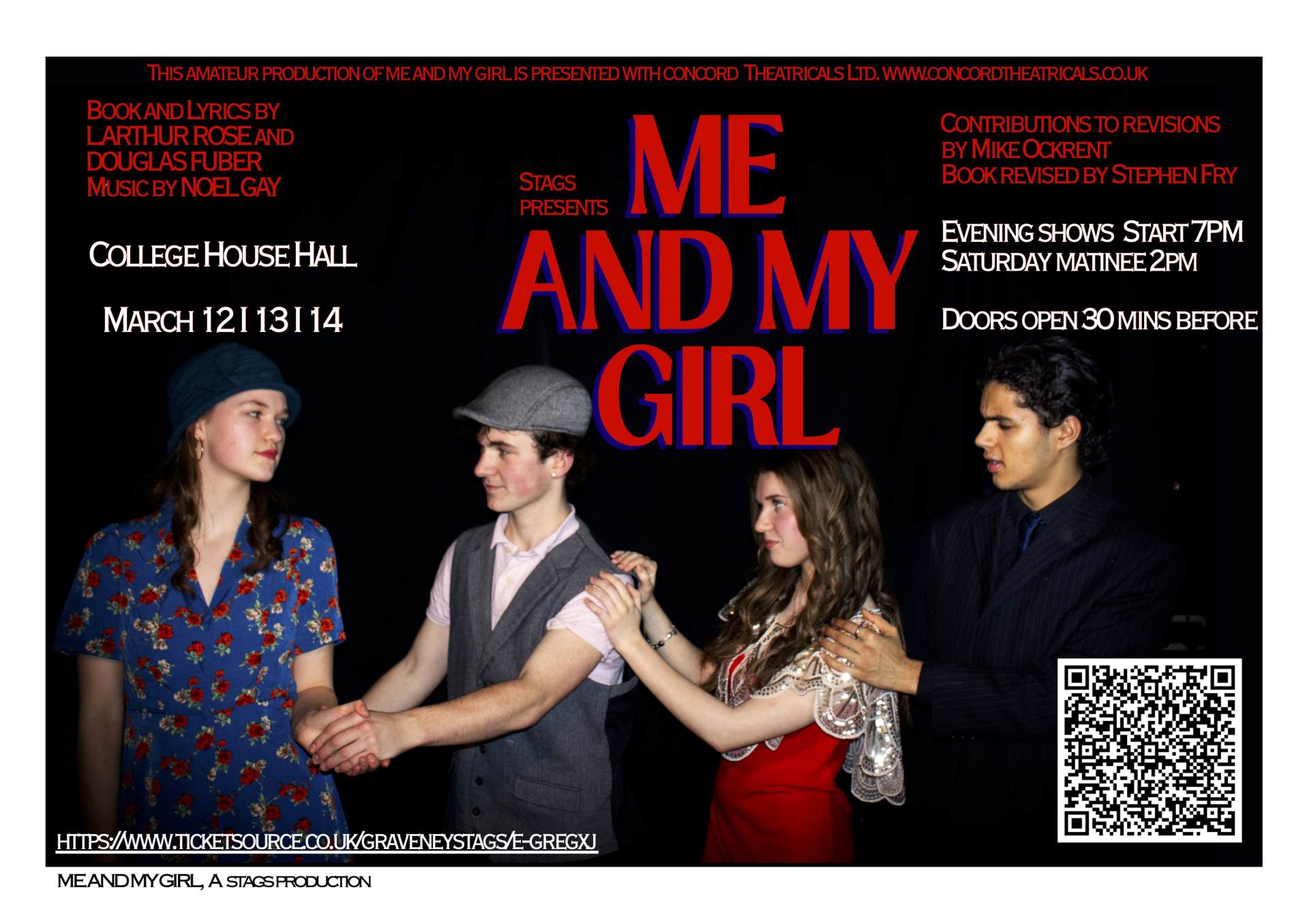 Me and My Girl Poster